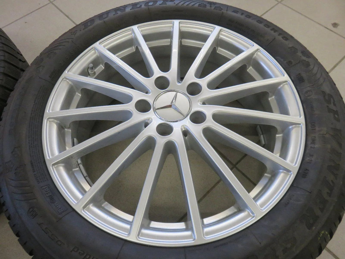 Cerchi in lega originali Mercedes GLA X156, ruote invernali, pneumatici invernali 215 55 R18 pollici 7 mm Visualizzazione dettagliata 5