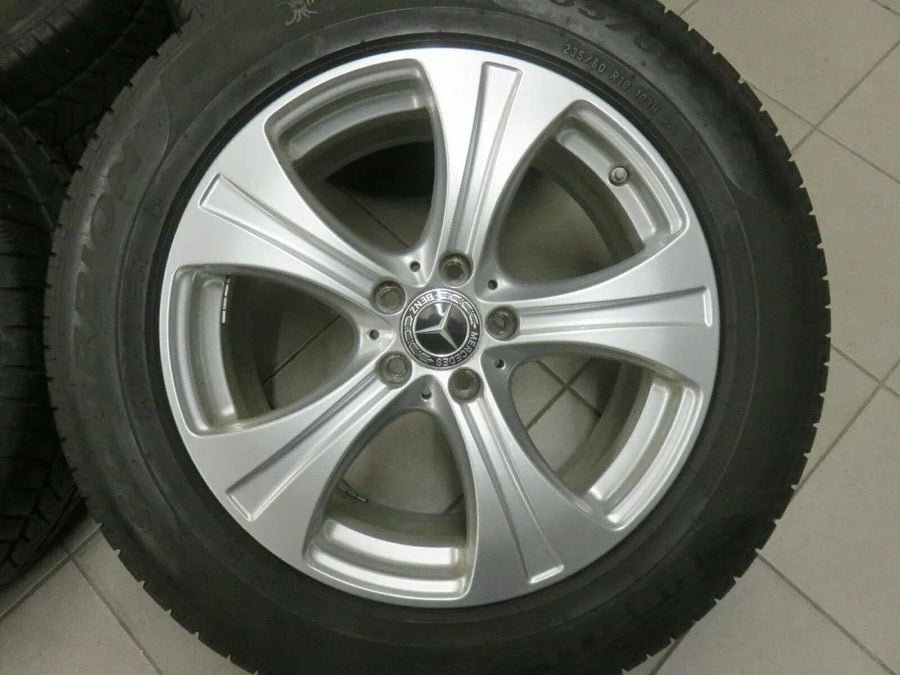 Jantes en aluminium de 18 pouces d'origine Mercedes GLC W253 X253 C253 avec pneus hiver