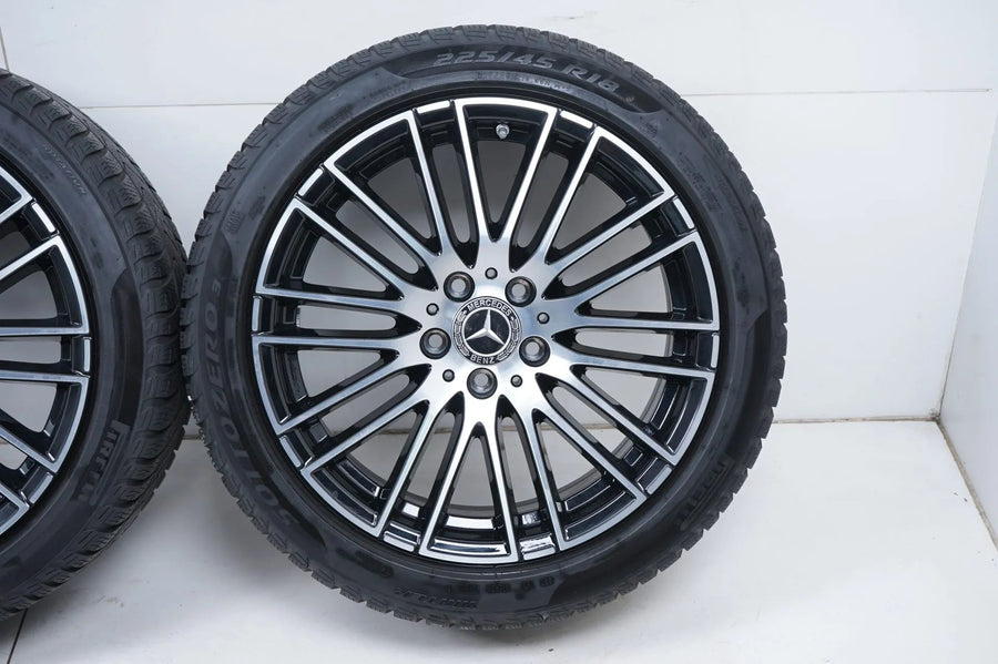 Pneus/jantes hiver 225/45/18 pouces pour Mercedes Classe C W206