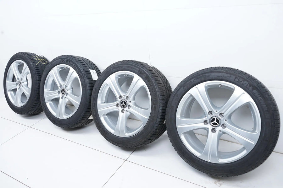 Roues d'hiver pour Mercedes Classe E W213, pneus d'hiver 245/45/18 pouces