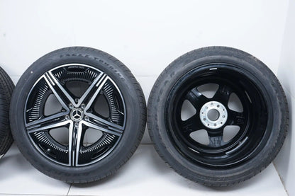 New Mercedes EQS V297 W297 summer wheels, all-weather tires, 20 inch