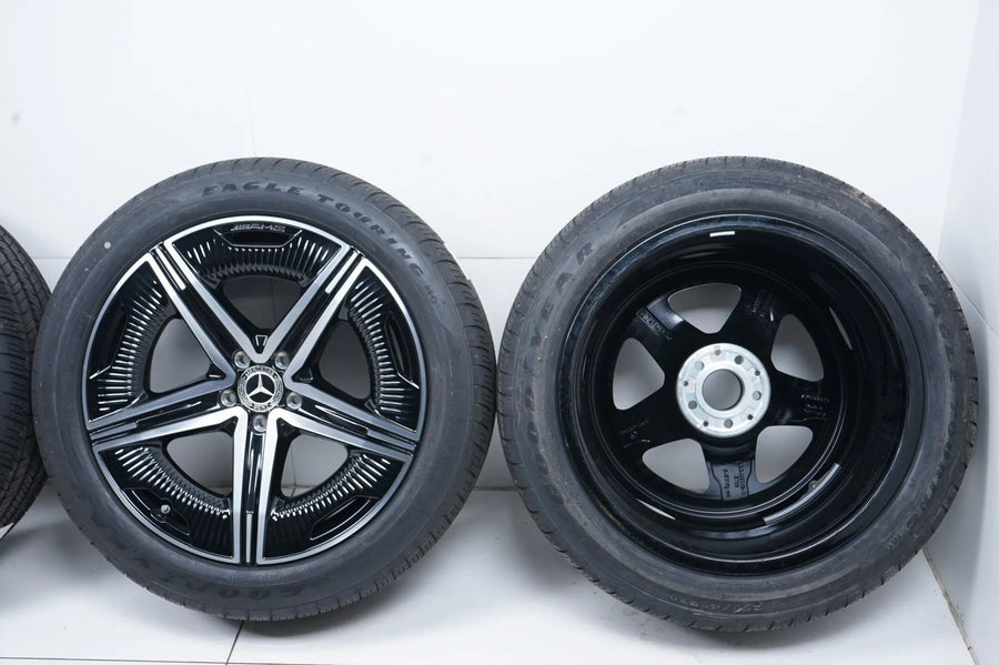 New Mercedes EQS V297 W297 summer wheels, all-weather tires, 20 inch