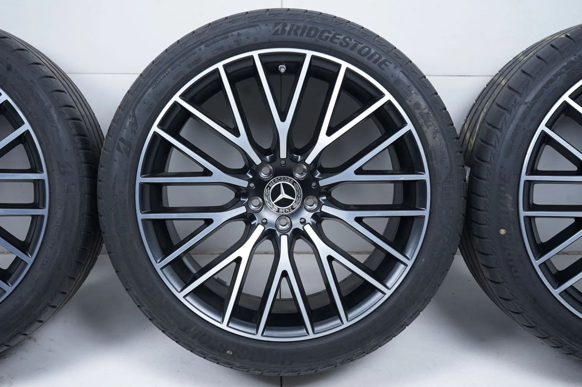 Original Mercedes S-Klasse W223 V223 20 Zoll Alufelgen Sommerräder Sommerreifen Detailansicht 5