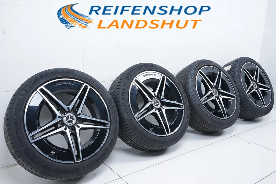 Mercedes C Class W206 summer tires, summer wheels AMG 18 inch