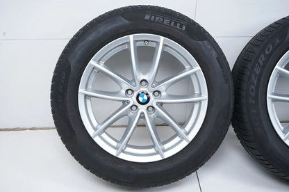 Pneus hiver BMW X3 X4 G01 G02, jantes hiver 225/60/18 pouces