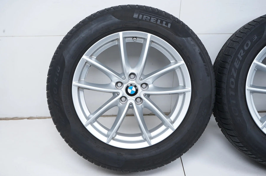 Pneus hiver BMW X3 X4 G01 G02, jantes hiver 225/60/18 pouces