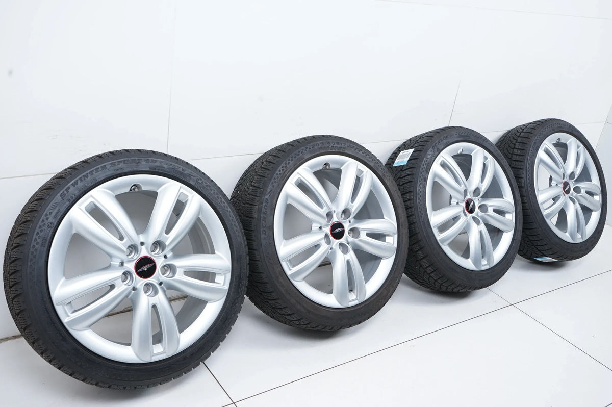 MINI F55 F56 F57 JCW Winter Wheels Winter Tires 205 45 17 inch Detail view 2