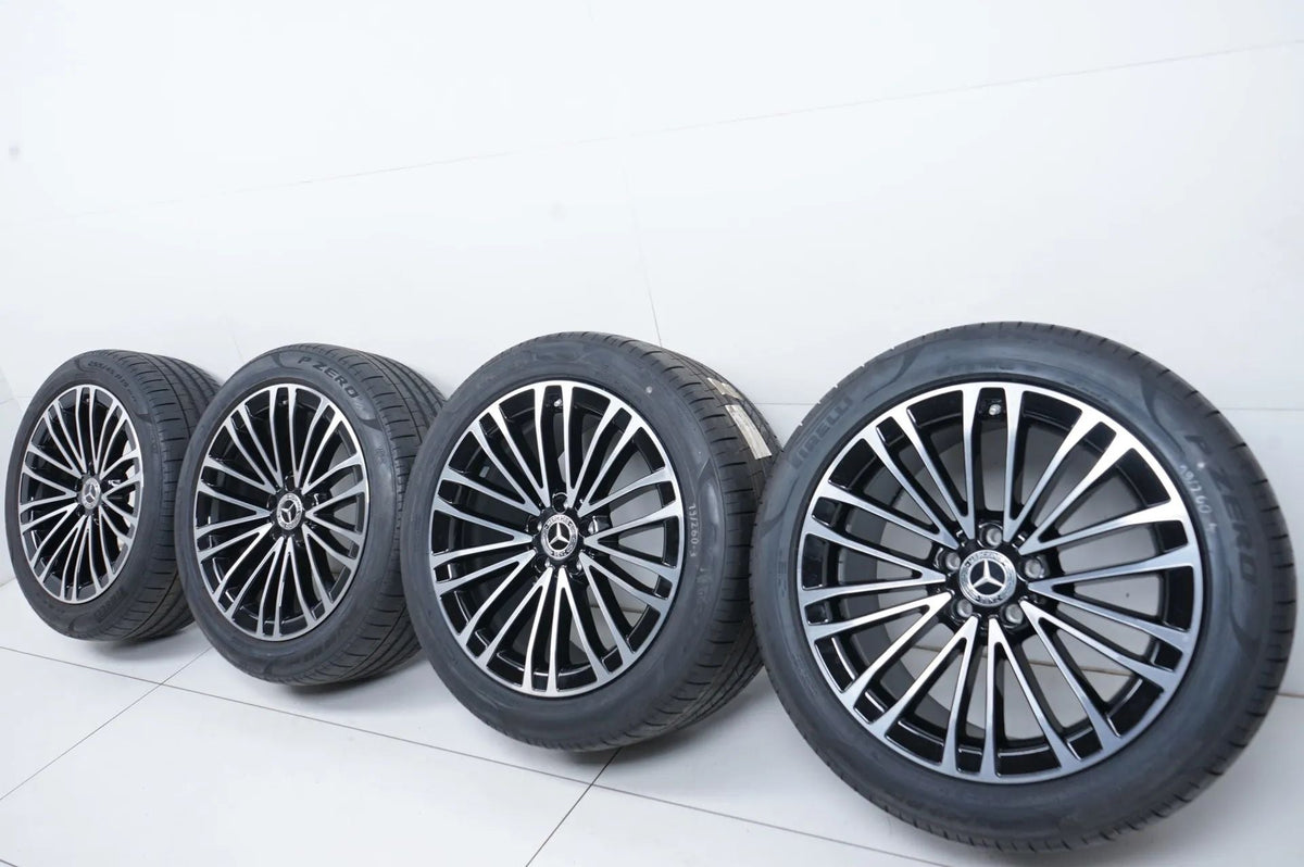 Mercedes S Klasse W223 Winterräder mit neuen Winterreifen 19 Zoll Detailansicht 8