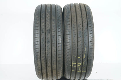 2 pneus été Pirelli 225/55/18 pouces DOT23, profondeur de sculpture d'environ 7 mm