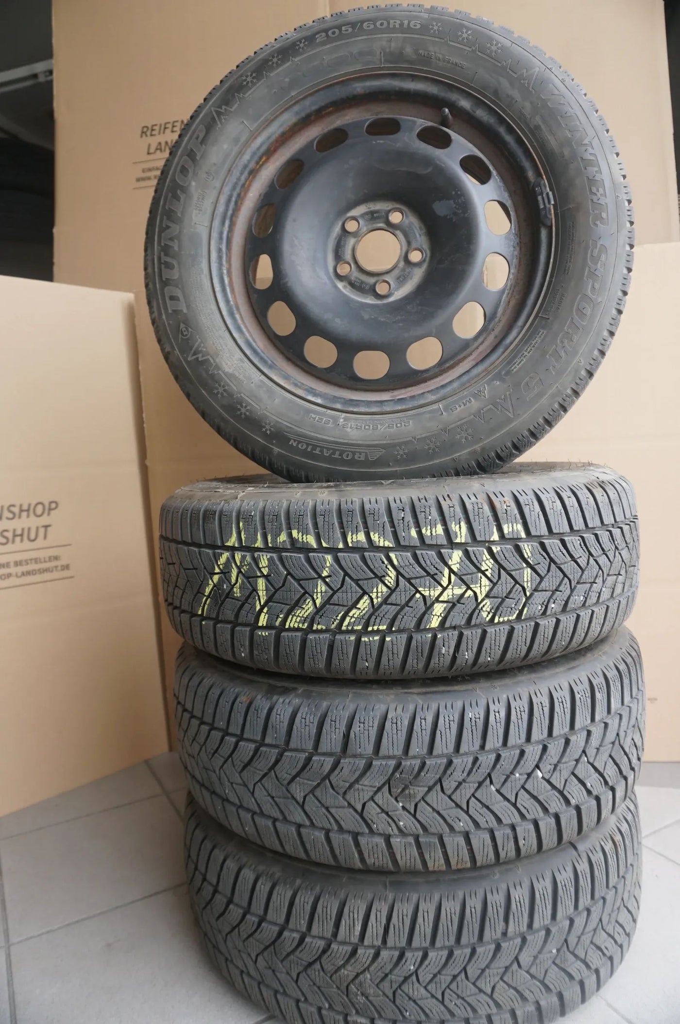 VW T-Cross Seat Arona Stahlfelgen Winterräder Winterreifen 205 60 R16 92H 7mm