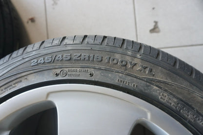 Jantes aluminium originales Mercedes Classe S W221 Roues été Pneus été 245 45 R18