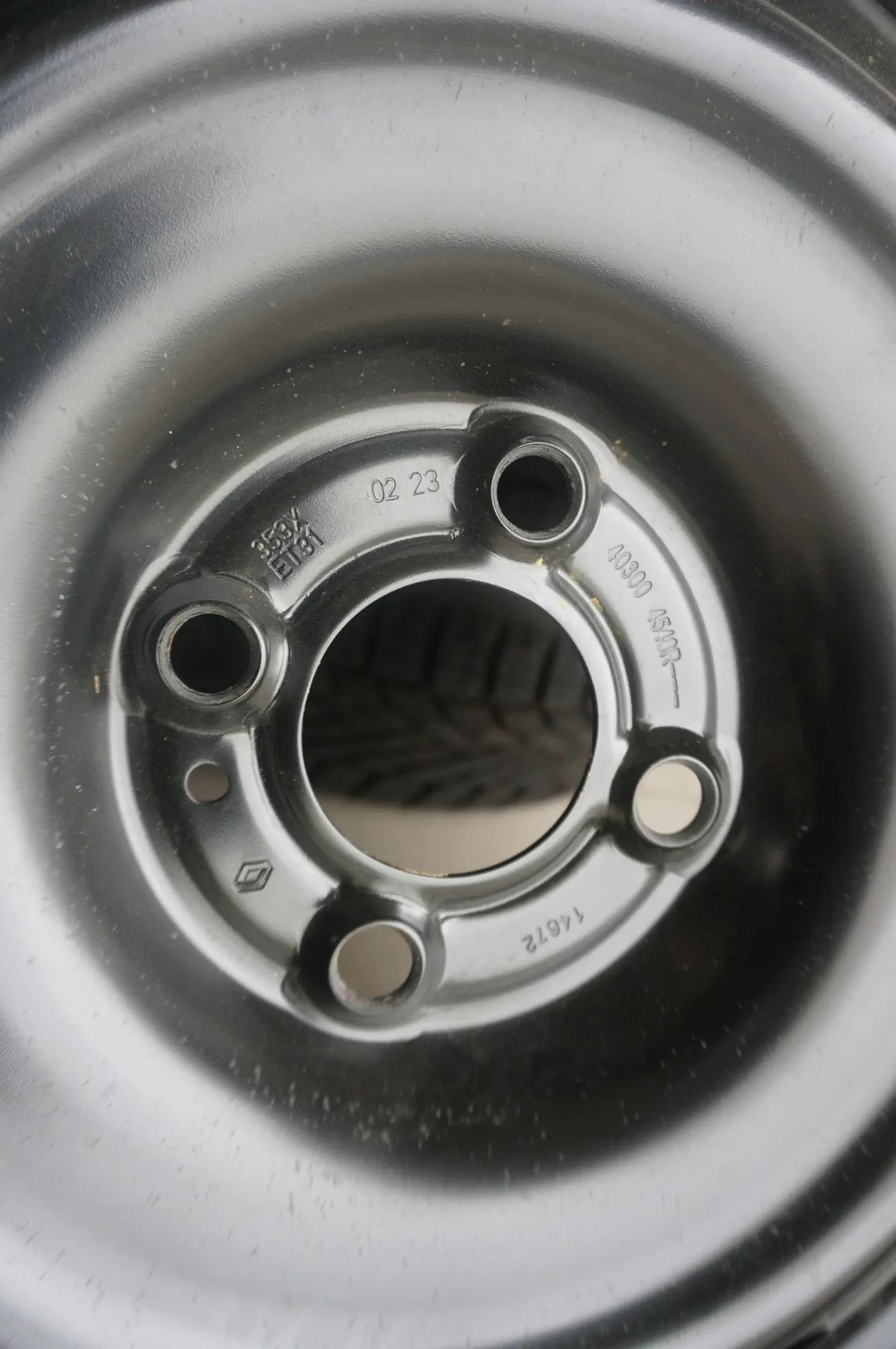 Original Renault Clio V Stahlfelgen Winterreifen Winterräder 185 65 R15 2023 7mm Detailansicht 4