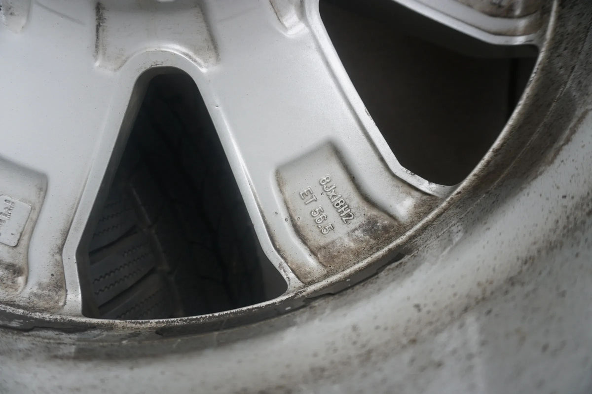 D’origine Mercedes ML GLE W166 Jantes en alliage Roues hiver Pneus hiver 255 55 R18 6mm Vue détaillée 6