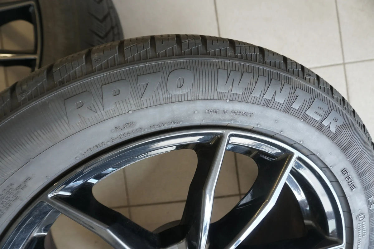 BMW 5er G60 G61 18 Zoll Alufelgen Winterräder Winterreifen 225 55 R18 2023 7mm Vue détaillée 4