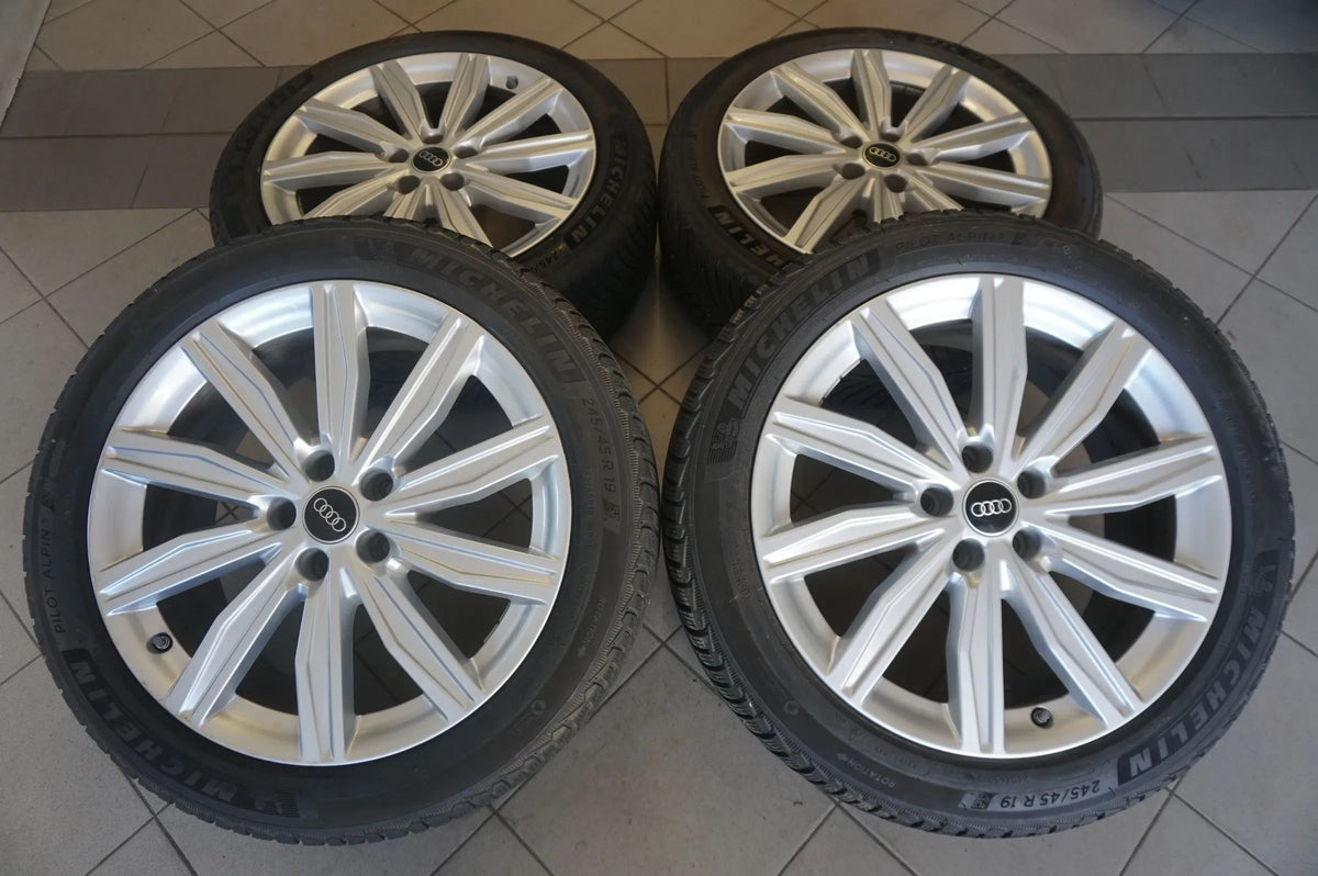 Original Audi A6 C8 4K 19 Zoll Alufelgen Winterräder Winterreifen 245 45 R19 7mm