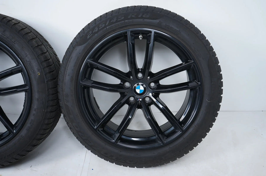 Ruote invernali BMW 5er G30 G31, pneumatici invernali, cerchi in lega 245 45 18 pollici 8093915