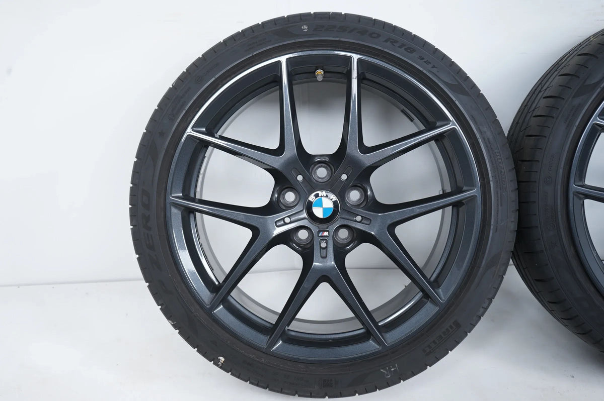 Bmw 1er 2er F40 F44 Sommerräder Sommerreifen Alufelgen 18 Zoll 554M 8092353 Detailansicht 3