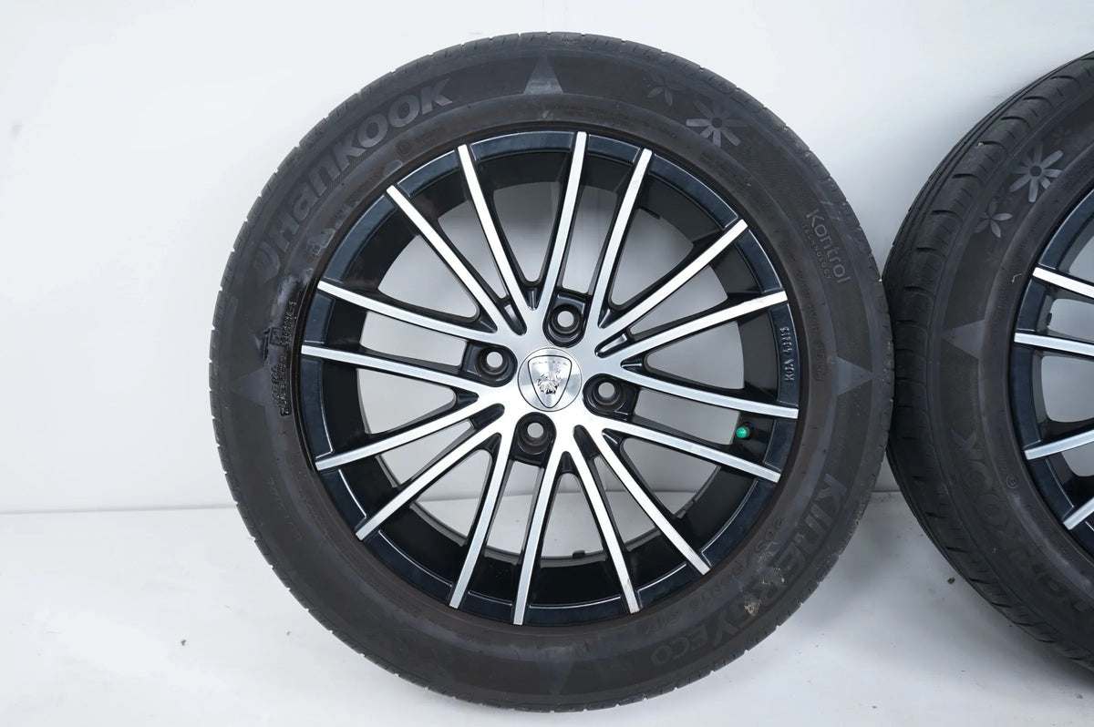 Citroen Peugeot Sommerräder Sommerreifen  205 55 16 Zoll 4x108 Detailansicht 3