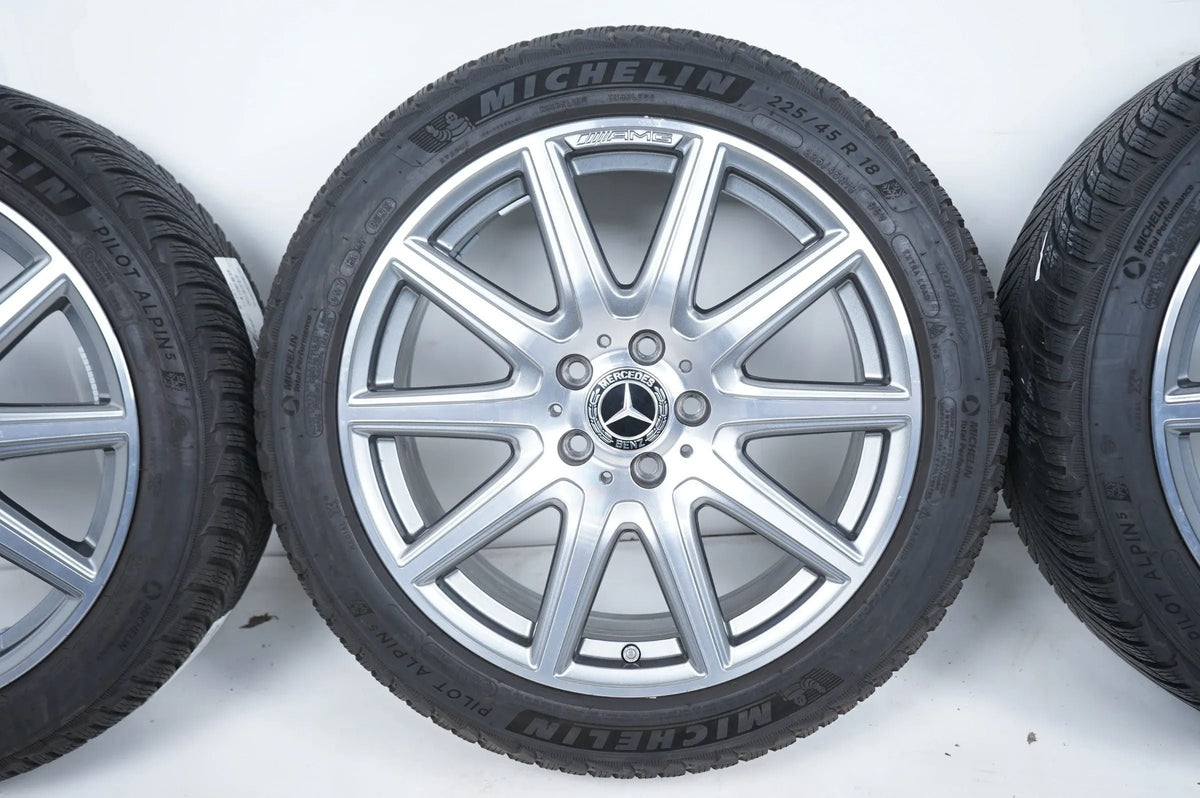 Mercedes A45 CLA45 W177 C118 Allwetterräder mit neuen Allwetterreifen 18 Zoll