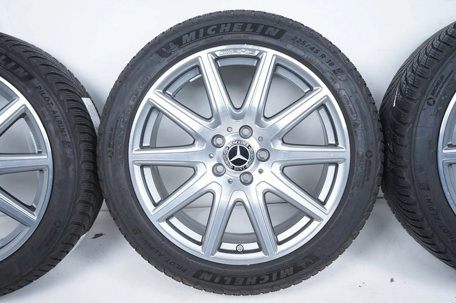 Mercedes A45 CLA45 W177 C118 Allwetterräder mit neuen Allwetterreifen 18 Zoll