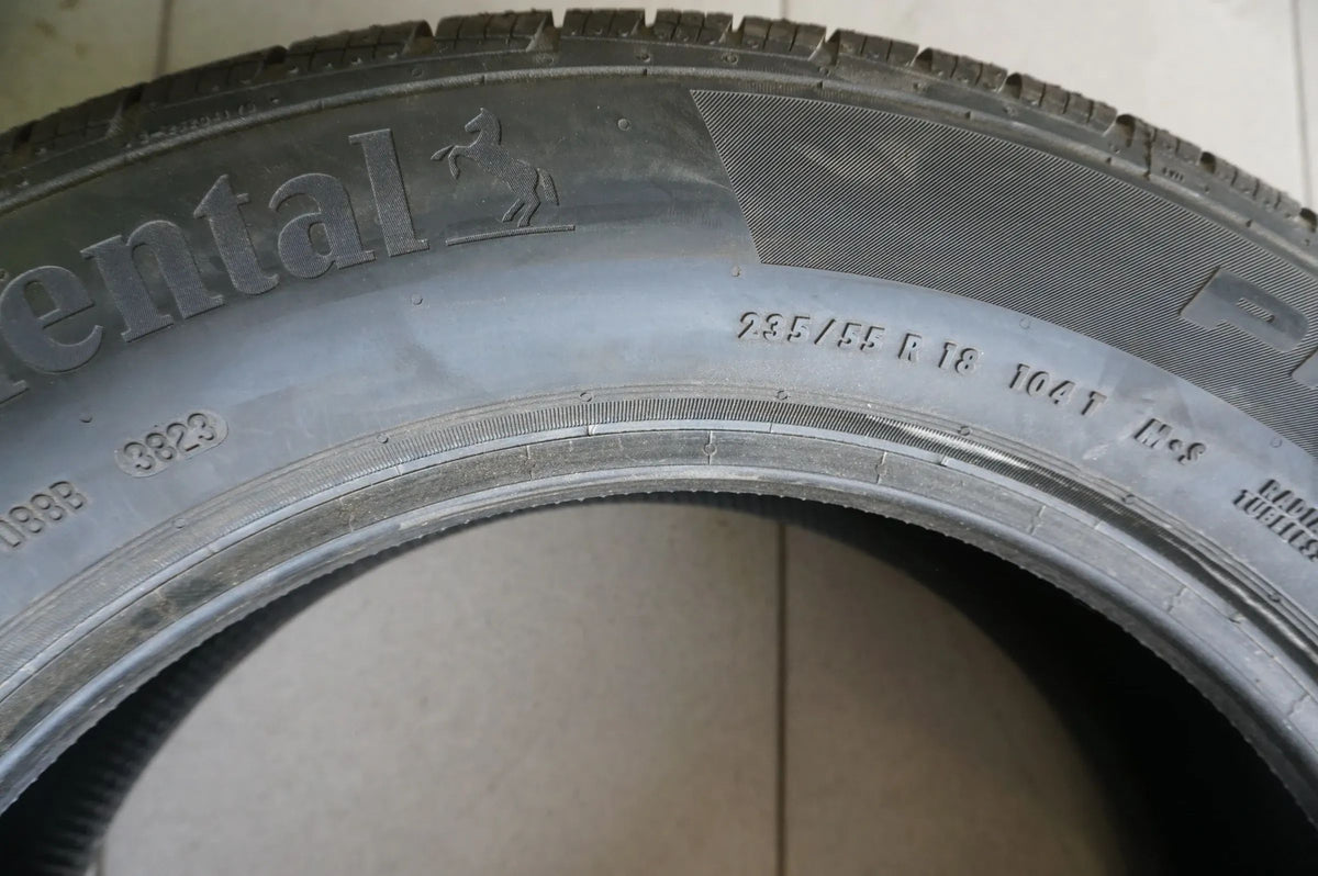 1 X 235 55 R18 104T Sommerreifen Continental Pro Contact GX SSR RFT 2023 7mm Detailansicht 4