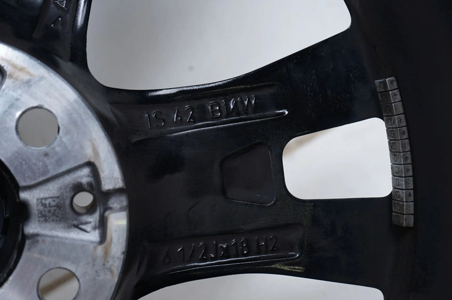 1 x alu kolo BMW řady 1 F70 18 palců 968M 5A45271 6,5J ET42