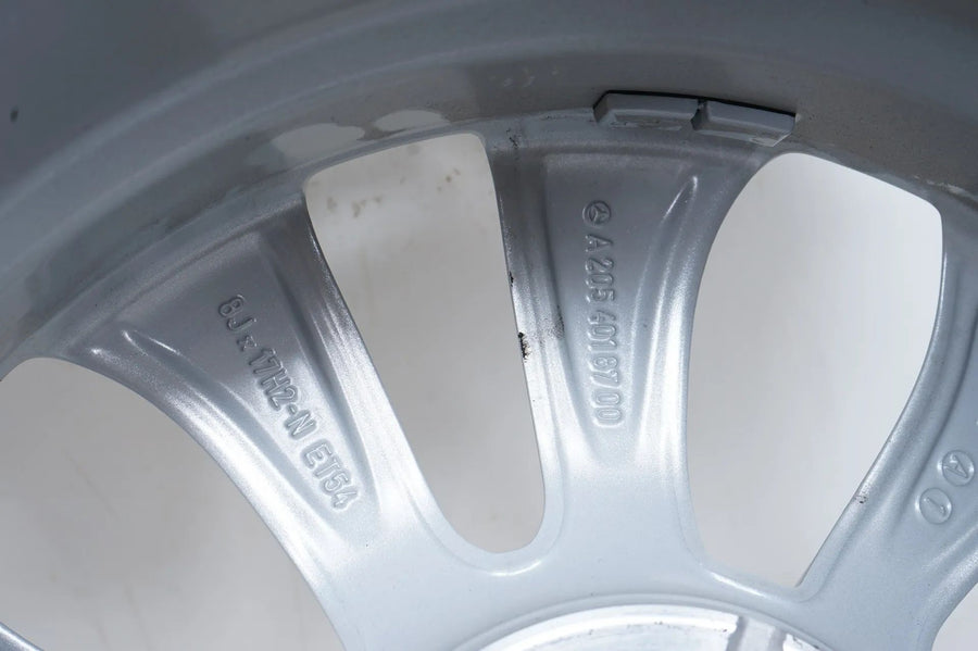 1 x Mercedes C-klasse W205 lichtmetalen velg 17 inch A2054018700 8J