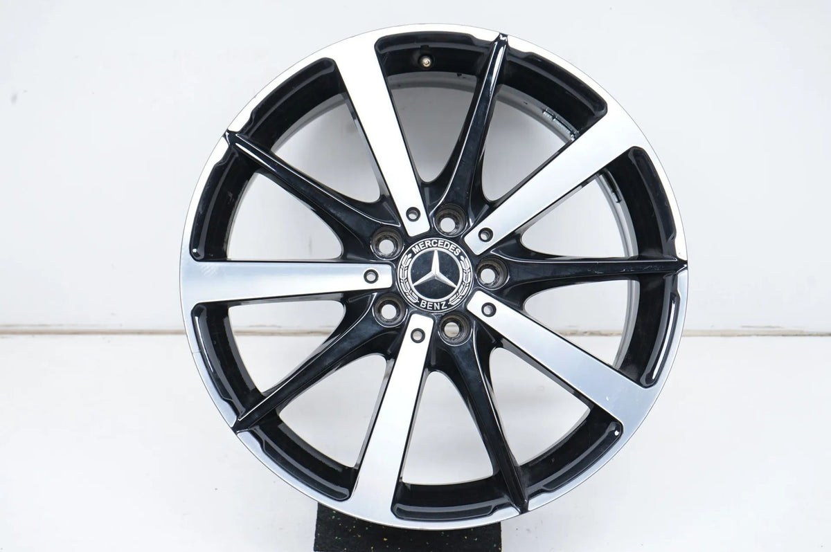 1 x Mercedes třídy C W205 hliníkový disk 18 palců A2054019300 7,5J