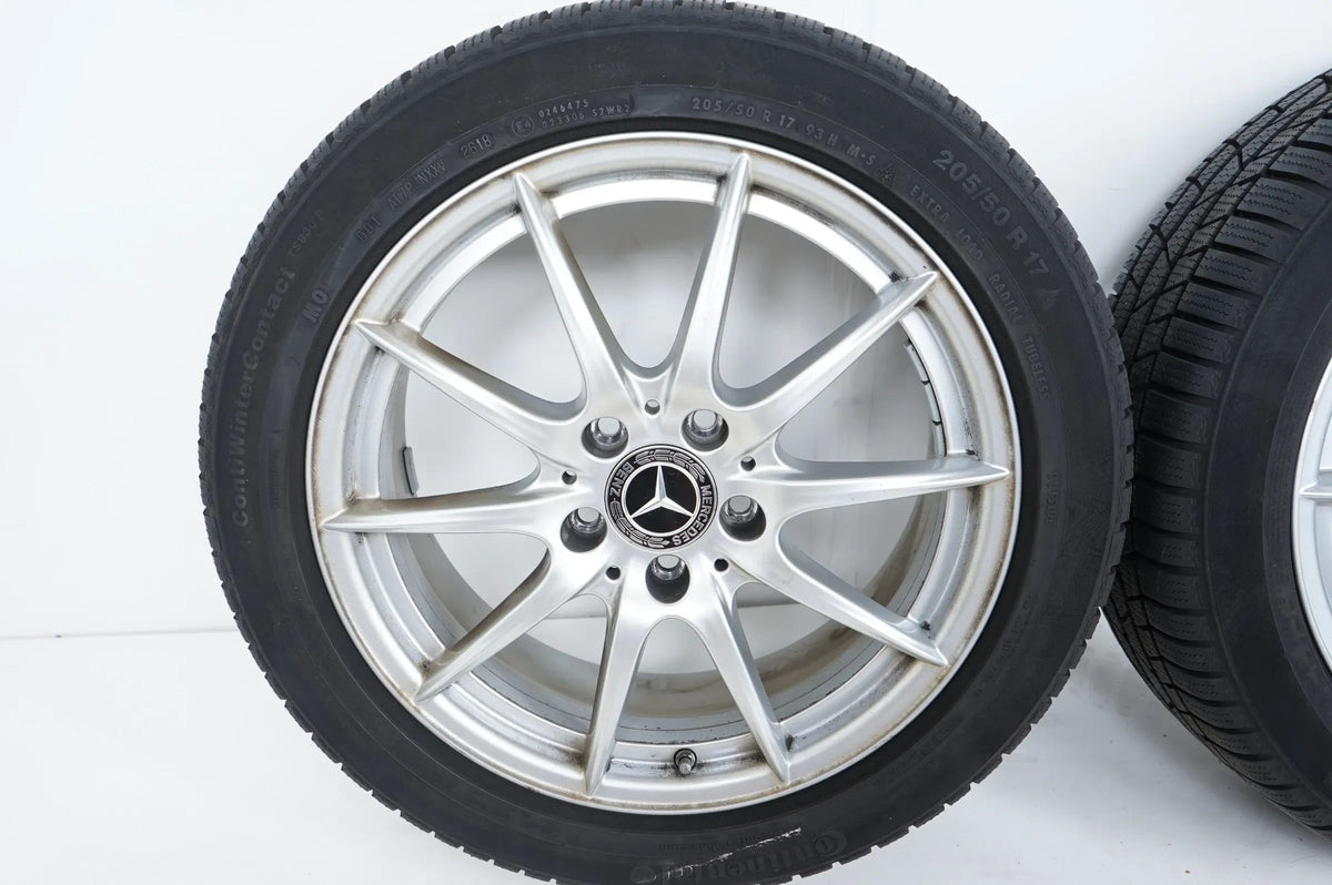 Mercedes A B Klasse W176 W246 CLA Winterreifen 205 50 R17 Zoll A2464010102 Visualizzazione dettagliata 3