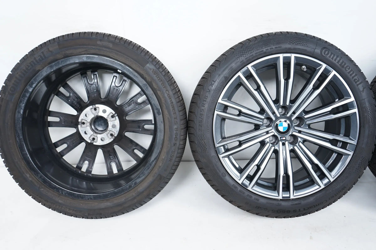 Bmw 2er 3er 4er G20 G21 G22 G42 Winterräder Winterreifen 18 Zoll  7mm 8089890 Detaljevisning 14
