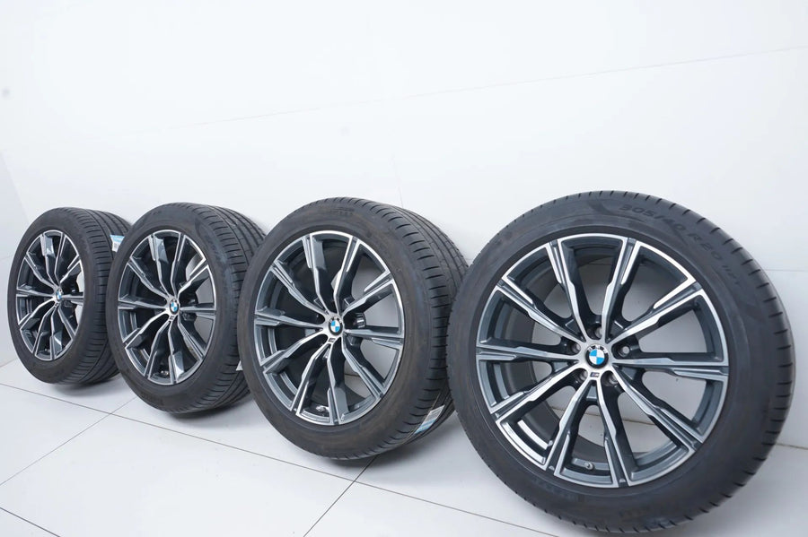 BMW X5 X6 G05 G06 Winterreifen Winterräder 20 Zoll M740