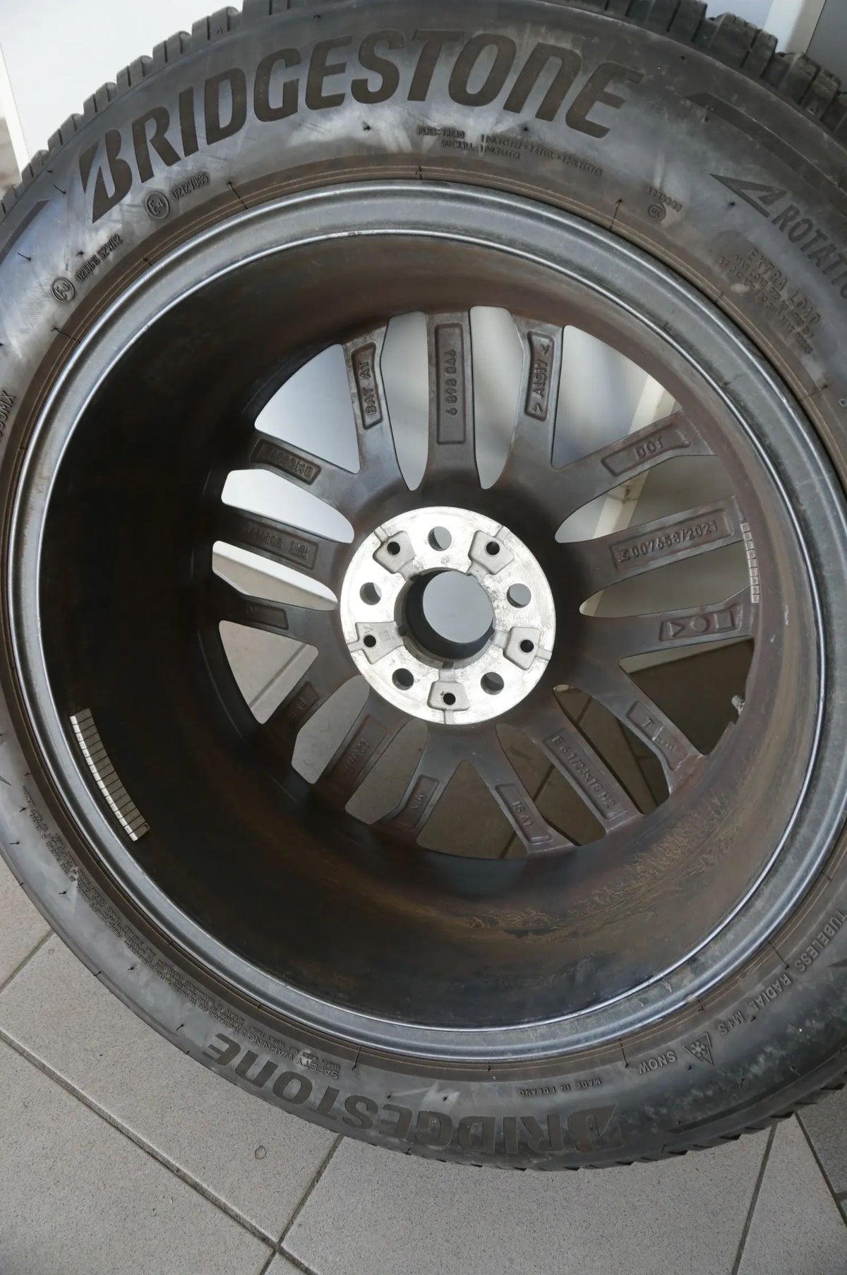 Original BMW iX1 X1 X2 U10 U11 Alufelgen Winterräder Winterreifen 205 60 R18 7mm Detailní zobrazení 13