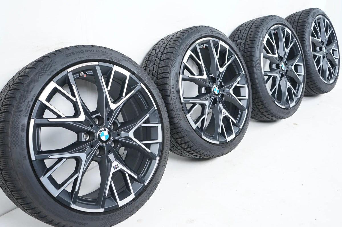 BMW 1er 2er F70 F74 Winterreifen Winterräder 225 40 19 Zoll 979M 5A45273 Vue détaillée 2