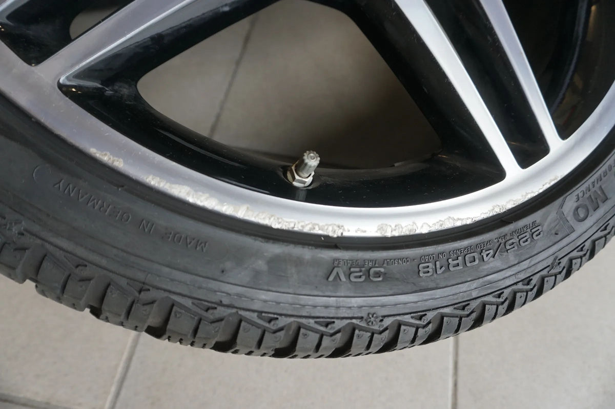 Mercedes A-Klasse W176 B-Klasse W246 CLA C117 18 Zoll AMG Alufelgen Winterreifen Detailní zobrazení 6