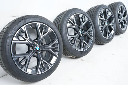 Ny BMW 1-serie 2-serie F70 F74 sommerhjul sommerdæk 225 45 18 tommer 975M 5A35E68