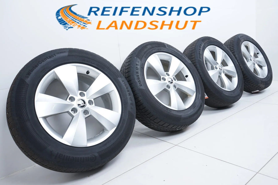 Skoda Kodiaq winter wheels, winter tires 215/65/17 inch
