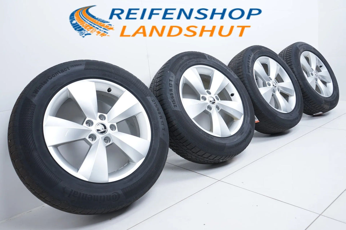 Skoda Kodiaq winter wheels, winter tires 215/65/17 inch