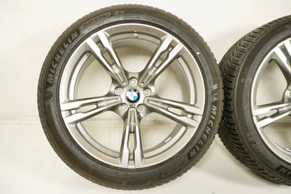 Pneus et jantes hiver neufs pour BMW M5 F90, dimensions 265/40/19 pouces, norme 705M.