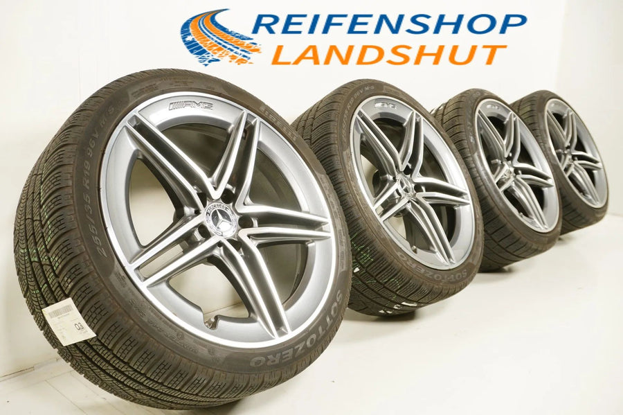 Mercedes C63 S Coupe AMG W205 Winter Tires Winter Wheels 19 Inch