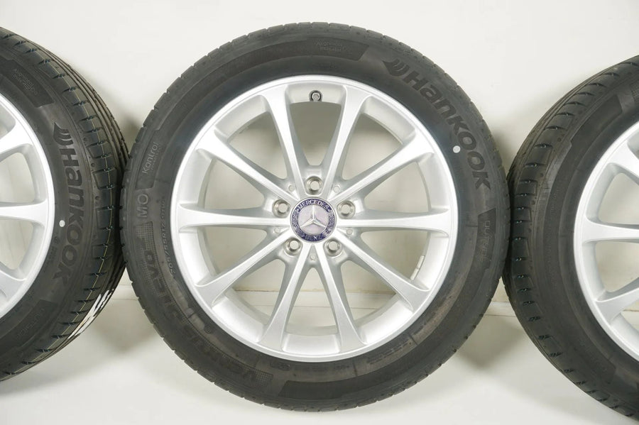 Mercedes A B Klasse W177 C118 B247 Winterräder mit neuen Winterreifen 205 55 17 Zoll