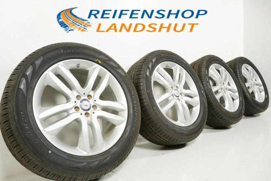 Mercedes GL W166 summer wheels, all-weather tires 275/50/20 inch, 8mm tread depth