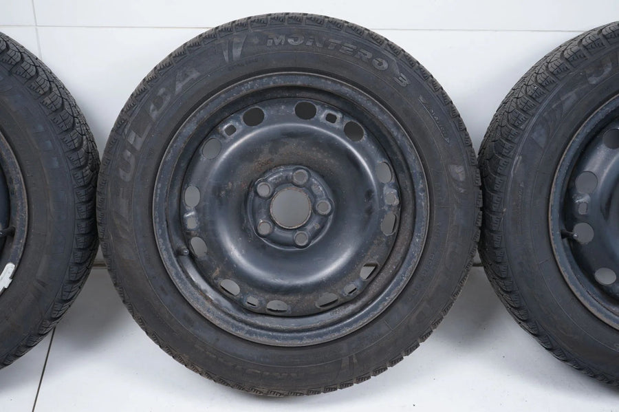 Unknown winter wheels/tires 185/60/15 inch 5 x hole 6J ET