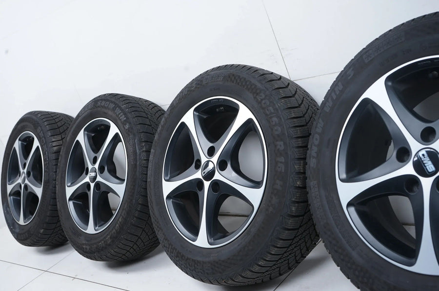 Roues d'hiver pour Hyundai Kona, pneus d'hiver 205/60/16 pouces