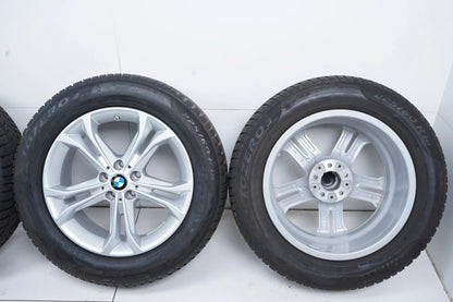 Pneus hiver BMW X3 X4 G01 G02, jantes hiver 225/60/18 pouces