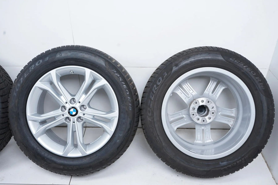 Pneus hiver BMW X3 X4 G01 G02, jantes hiver 225/60/18 pouces