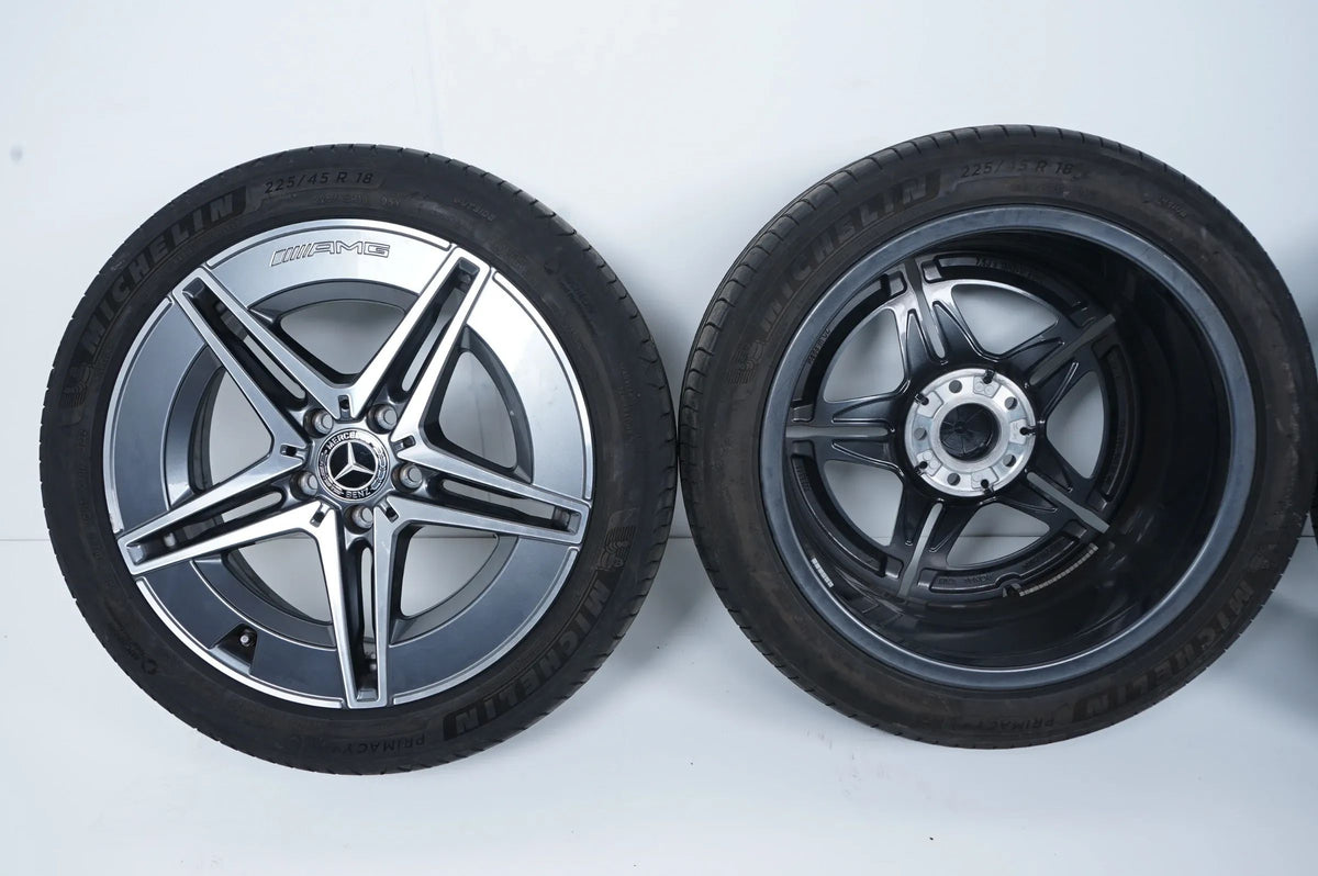 Mercedes C Class W206 summer tires, summer wheels AMG 18 inch Detailansicht 21