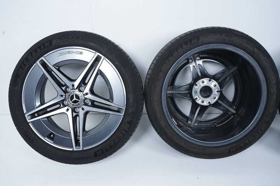 Mercedes C Class W206 summer tires, summer wheels AMG 18 inch