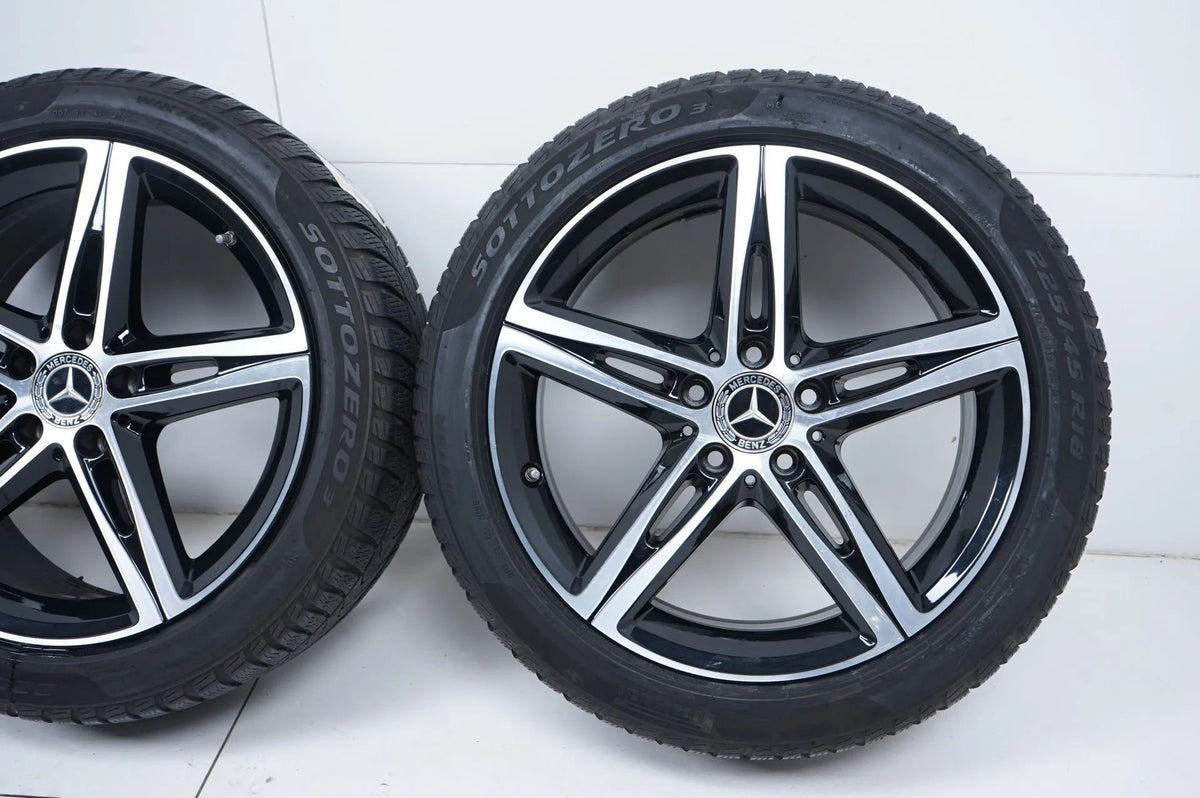 Mercedes AB Class W177 winter wheels, winter tires 225 45 18 inch Detailansicht 8