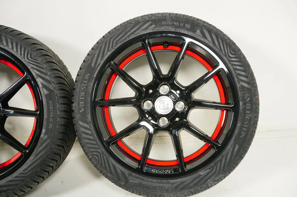 Cerchi in lega originali Smart EQ W453 Brabus 16 pollici, pneumatici quattro stagioni Allseason NUOVI Visualizzazione dettagliata 6