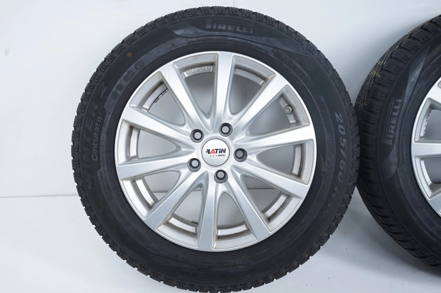 Ford Jaguar Volvo ruote invernali pneumatici invernali 205 60 16 pollici 5x108